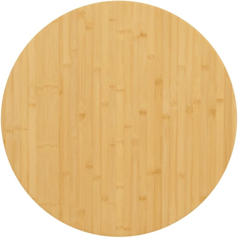 Dessus de table Ø60x4 cm bambou