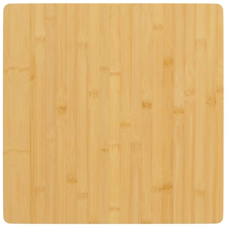 Dessus de table 60x60x4 cm bambou Vidaxl