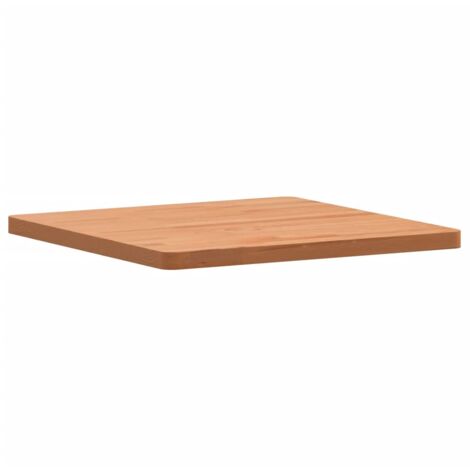 Dessus de table 50x50x2,5 carré bois massif de hêtre