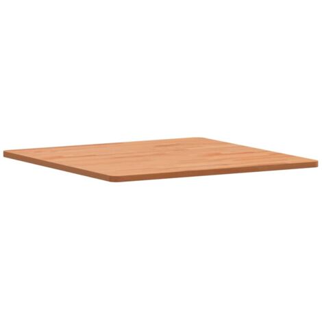 Dessus de table 60x60x1,5 carré bois massif de hêtre
