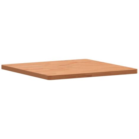 Dessus de table 60x60x2,5 carré bois massif de hêtre