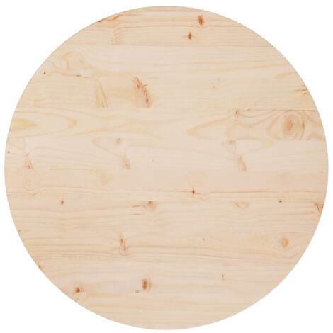 vidaXL Dessus de Table Bois de Pin Massif Meuble Multicolore Multi-taille