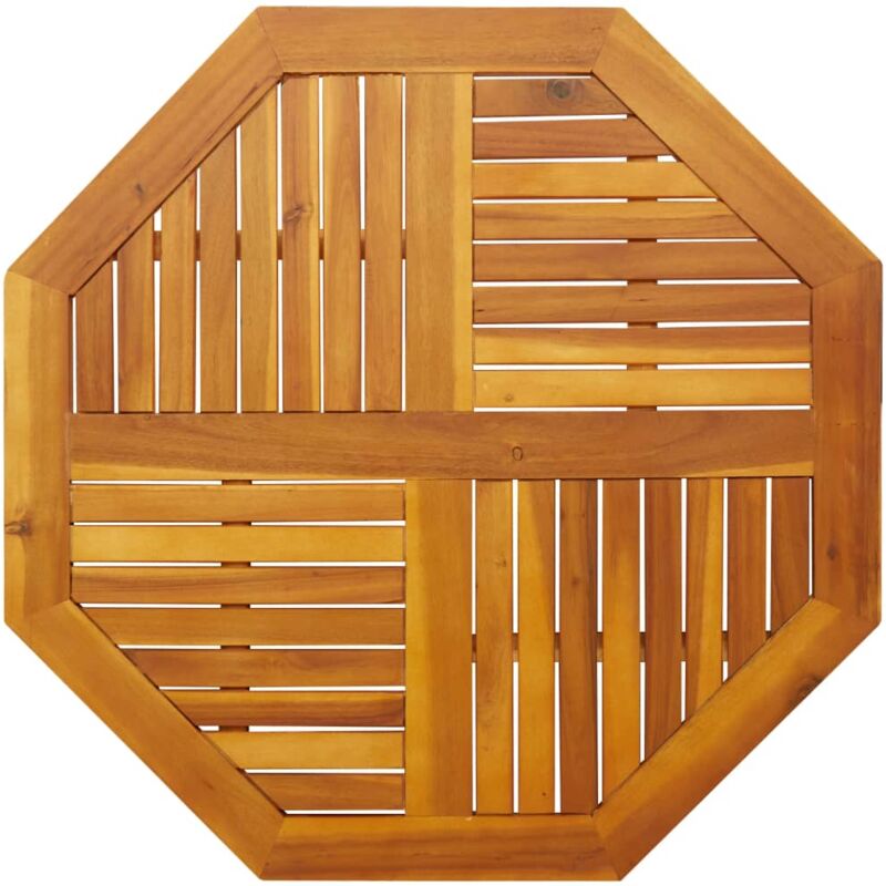 Dessus de table 90x90x2,2 cm octogonal bois massif d'acacia - Vidaxl