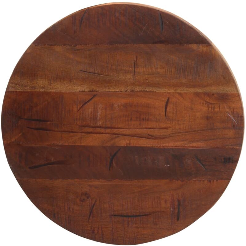 Vidaxl - Dessus de table ø 50x2,5 cm rond bois massif de récupération