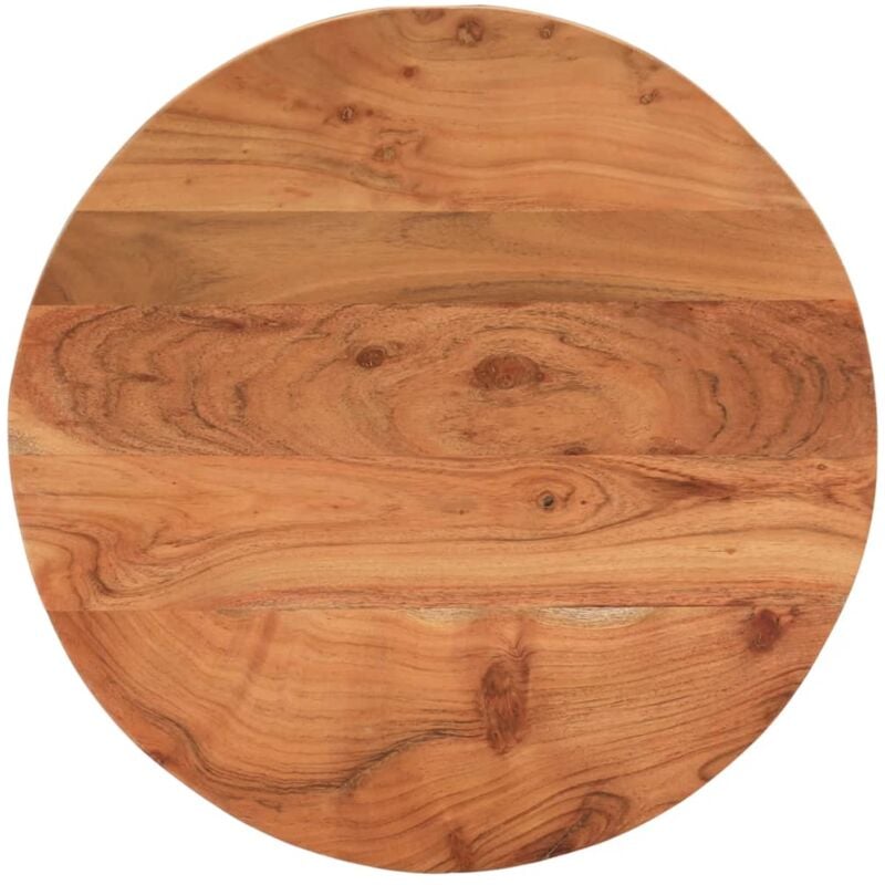 Vidaxl - Dessus de table Ø50x2,5 cm rond bois massif d'acacia