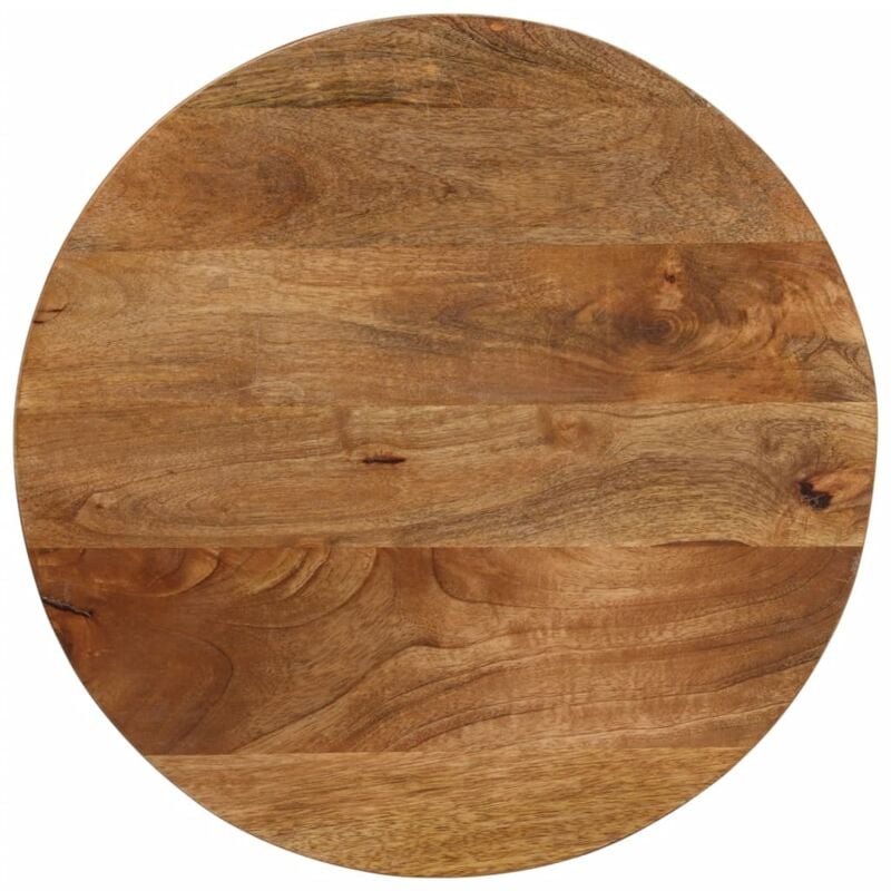 Vidaxl - Dessus de table ø 60x2,5 cm rond bois de manguier massif