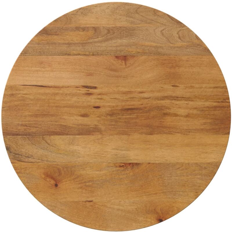 Vidaxl - Dessus de table ø 70x2,5 cm rond bois de manguier massif