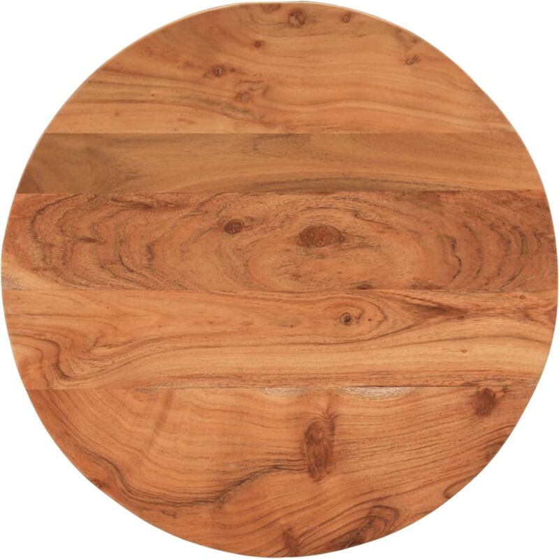 Vidaxl - Dessus de table Ø60x2,5 cm rond bois massif d'acacia