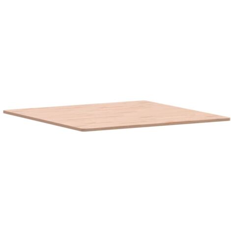 Dessus de table 90x90x1,5 carré bois massif de hêtre