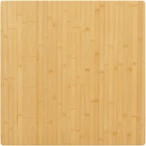 Dessus de table 90x90x2,5 cm bambou vidaXL
