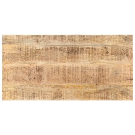 Dessus de table Bois de manguier solide 25-27 mm 100x60 cm