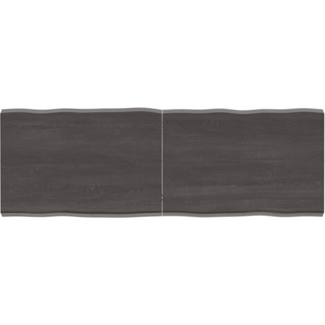 Dessus de table bois massif traité bordure assortie