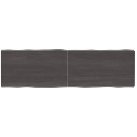 Dessus de table bois massif traité bordure assortie