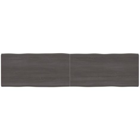 Dessus de table bois massif traité bordure assortie