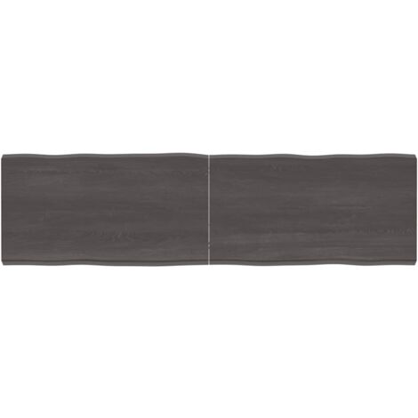 Dessus de table bois massif traité bordure assortie