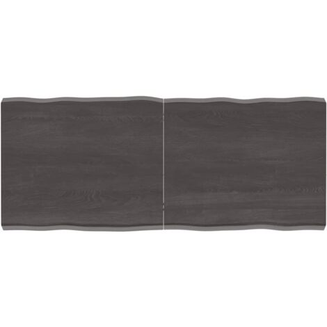 Dessus de table bois massif traité bordure assortie
