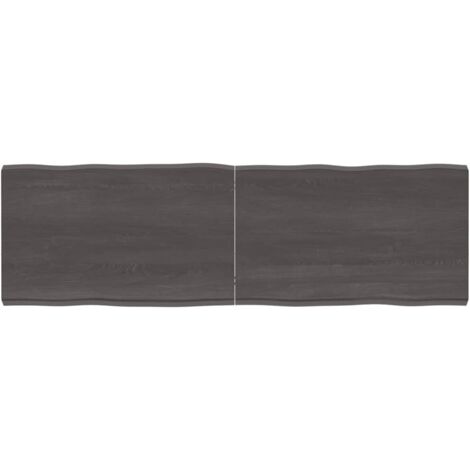 Dessus de table bois massif traité bordure assortie