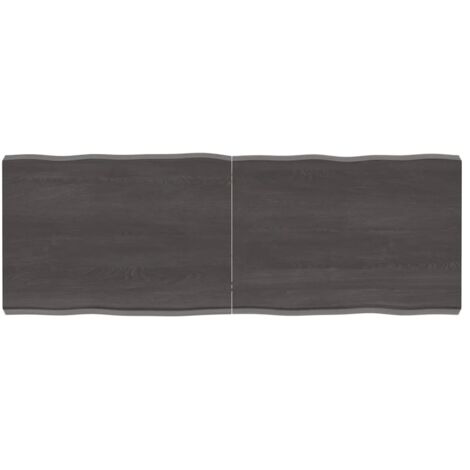 Dessus de table bois massif traité bordure assortie