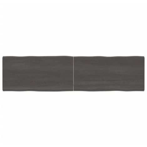 Dessus de table bois massif traité bordure assortie