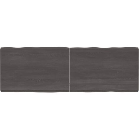 Dessus de table bois massif traité bordure assortie