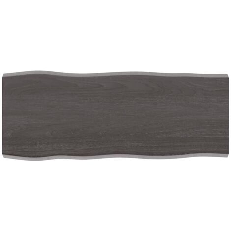 Dessus de table bois massif traité bordure assortie