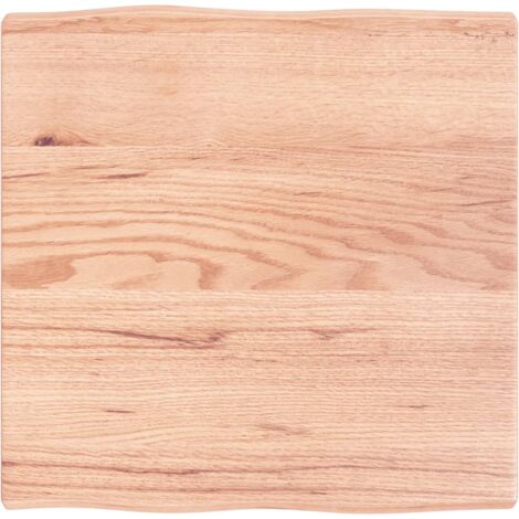 Dessus de table bois massif traité bordure assortie
