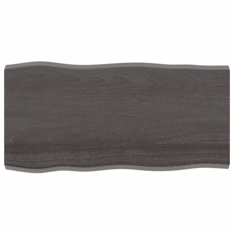 Dessus de table bois massif traité bordure assortie