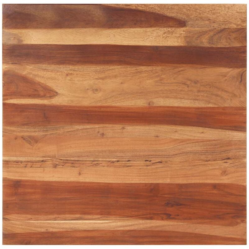 Dessus de table Bois solide 15-16 mm 80x80 cm