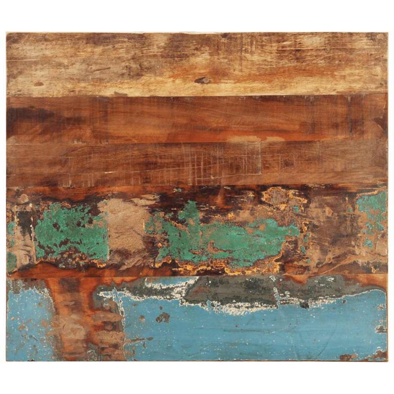 Dessus de table rectangulaire 60x70 cm 25-27 mm Bois récupéré Vidaxl