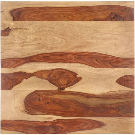 Dessus de table Bois solide 25-27 mm 70x70