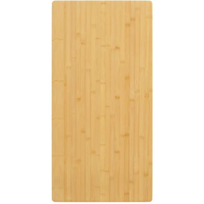 Furniture Limited - Dessus de table 50x100x4 cm bambou