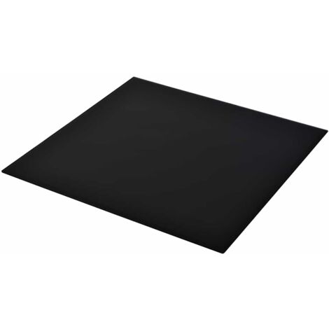 Dessus de table, Plateau De Table carré Verre trempé 700 x 700 mm LKF14560