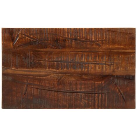 Dessus de table-Plateau de table de remplacement 50x20x3,8 cm rectangulaire bois massif récupéré 304452