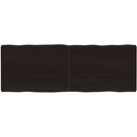 Dessus de table-Plateau de Table de Remplacement bois massif traité bordure assortie 236114
