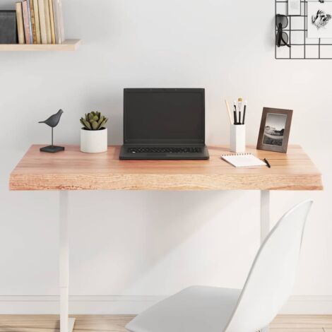 Dessus de table-Plateau de Table de Remplacement bois massif traité bordure assortie 524952