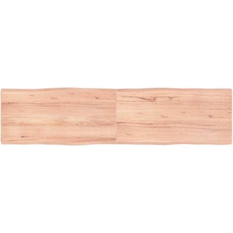 Dessus de table-Plateau de Table de Remplacement bois massif traité bordure assortie 742774