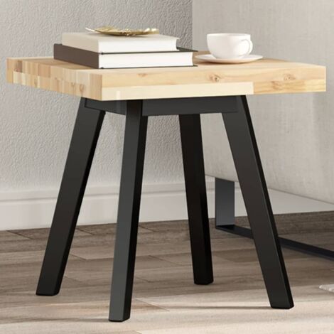 Dessus de table-Plateau de Table de Remplacement carré 40x40x4 cm bois massif d'acacia 255011