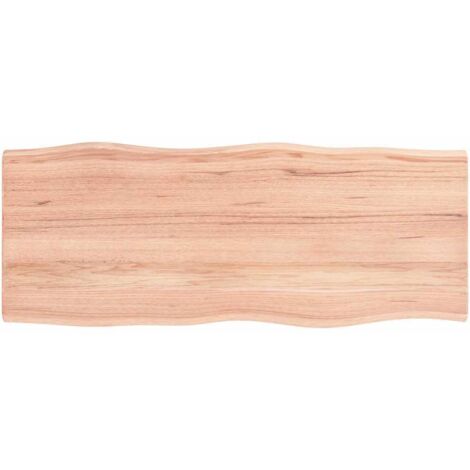Dessus de table  Plateau De Table  Plan de travail bois chêne massif traité bordure assortie BZTHBS439501