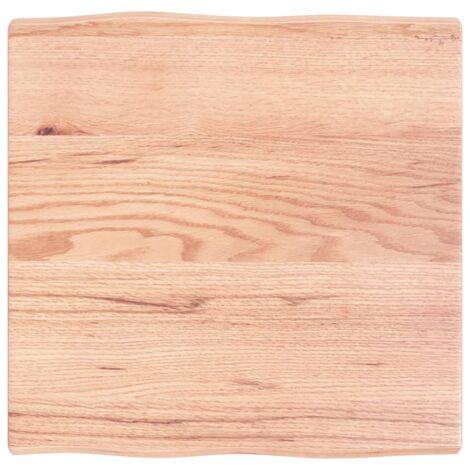 Dessus de table  Plateau De Table  Plan de travail bois chêne massif traité bordure assortie BZTHBS826930