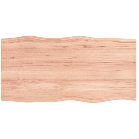 Dessus de table  Plateau De Table  Plan de travail bois chêne massif traité bordure assortie BZTHBS936776