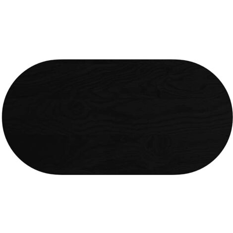 Dessus de table，Plateau de table，Dessus de bureau 100x50x2 cm bois de chêne massif ovale CFW55065