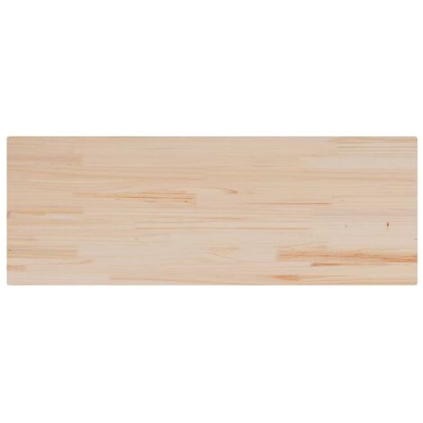 Dessus de table,Plateau de table,Dessus de bureau 110x40x2,5 cm rectangulaire bois de pin massif CFW68236