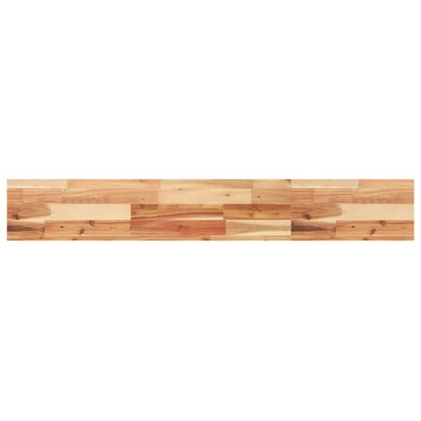 Dessus de table，Plateau de table，Dessus de bureau 120x20x4 cm rectangulaire bois massif d'acacia CFW20772