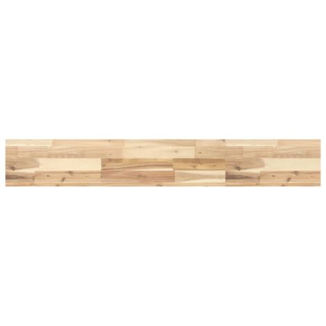 Dessus de table，Plateau de table，Dessus de bureau 120x20x4 cm rectangulaire bois massif d'acacia CFW60439
