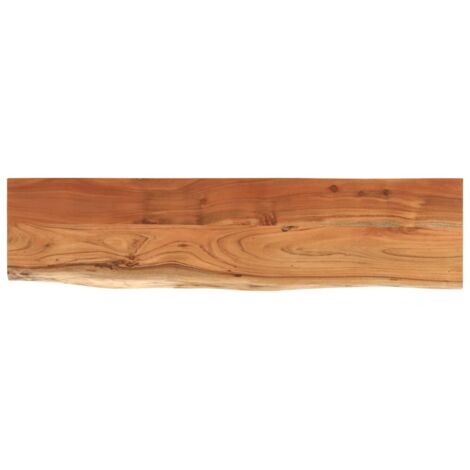 Dessus de table，Plateau de table，Dessus de bureau 160x40x2,5 cm rectangulaire bois massif acacia CFW72175