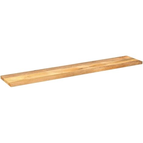 Dessus de table，Plateau de table，Dessus de bureau 180x20x3,8cm rectangulaire bois massif manguier CFW32059