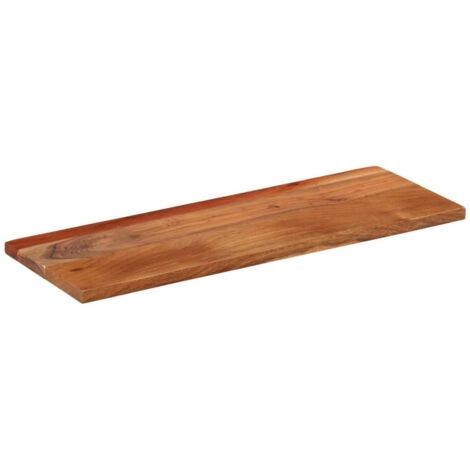 Dessus de table，Plateau de table，Dessus de bureau 70x20x3,8 cm rectangulaire bois massif d'acacia CFW82771