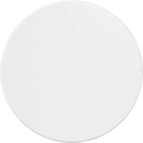 Dessus de table，Plateau de table，Dessus de bureau Blanc brillant 40 x 40 x 1.5 cm CFW49628