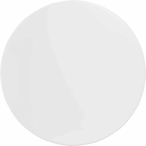 Dessus de table,Plateau de table,Dessus de bureau Blanc brillant 80 x 80 x 1.5 cm CFW61870
