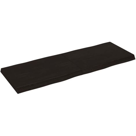 Dessus de table,Plateau de table,Dessus de bureau bois massif traité bordure assortie CFW68443